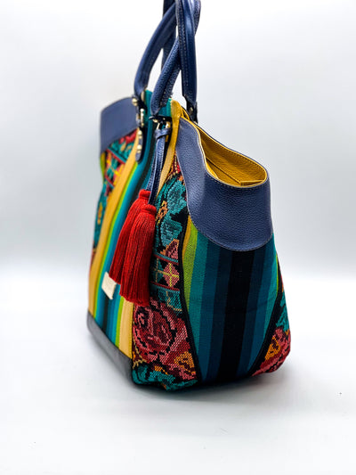 Tara Bag (Blue/Open)